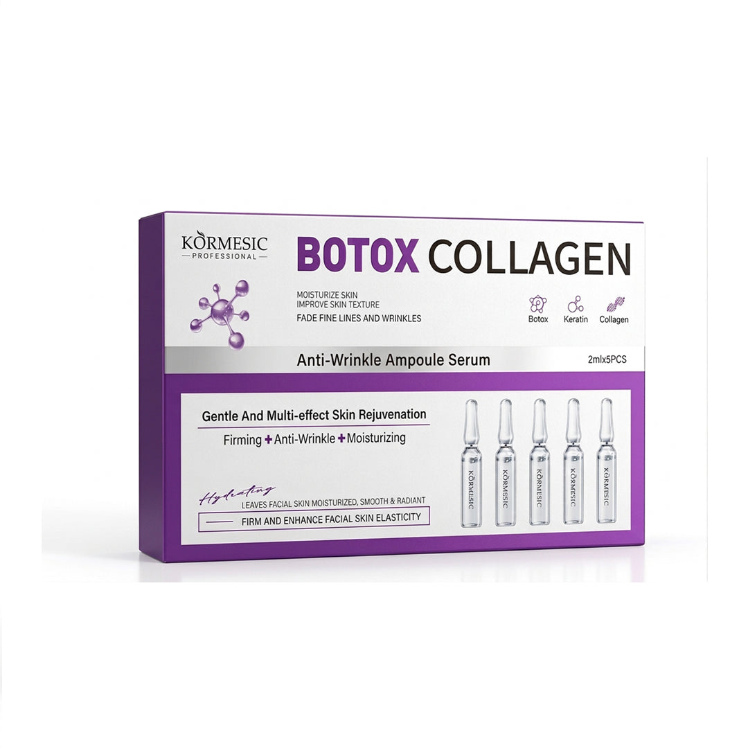 Kormesic Botox Collagen Anti-Wrinkle Ampoule Serum 2ml × 5 Pcs