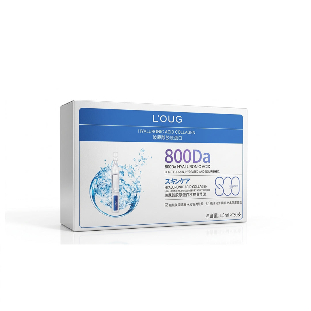 L'OUG 800DA Hyaluronic Acid Collagen Serum 1.5ml × 30 Pcs