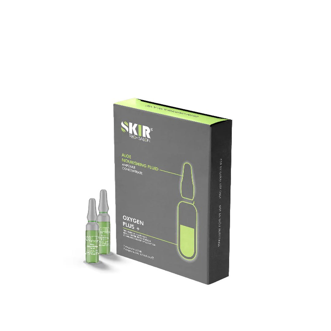 Skir Pro Salon Aloe Nourishing Fluid – Soothing & Moisture Barrier Serum 7 Ampules