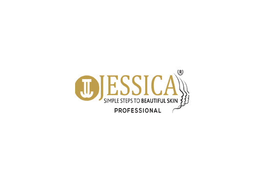 Jessica Professional brand logo in gold and black