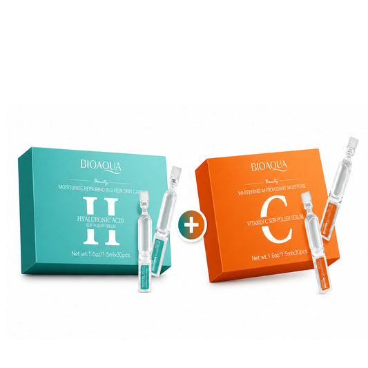 Bioaqua Hyaluronic Acid with Vitamin C Serum Ampules Set