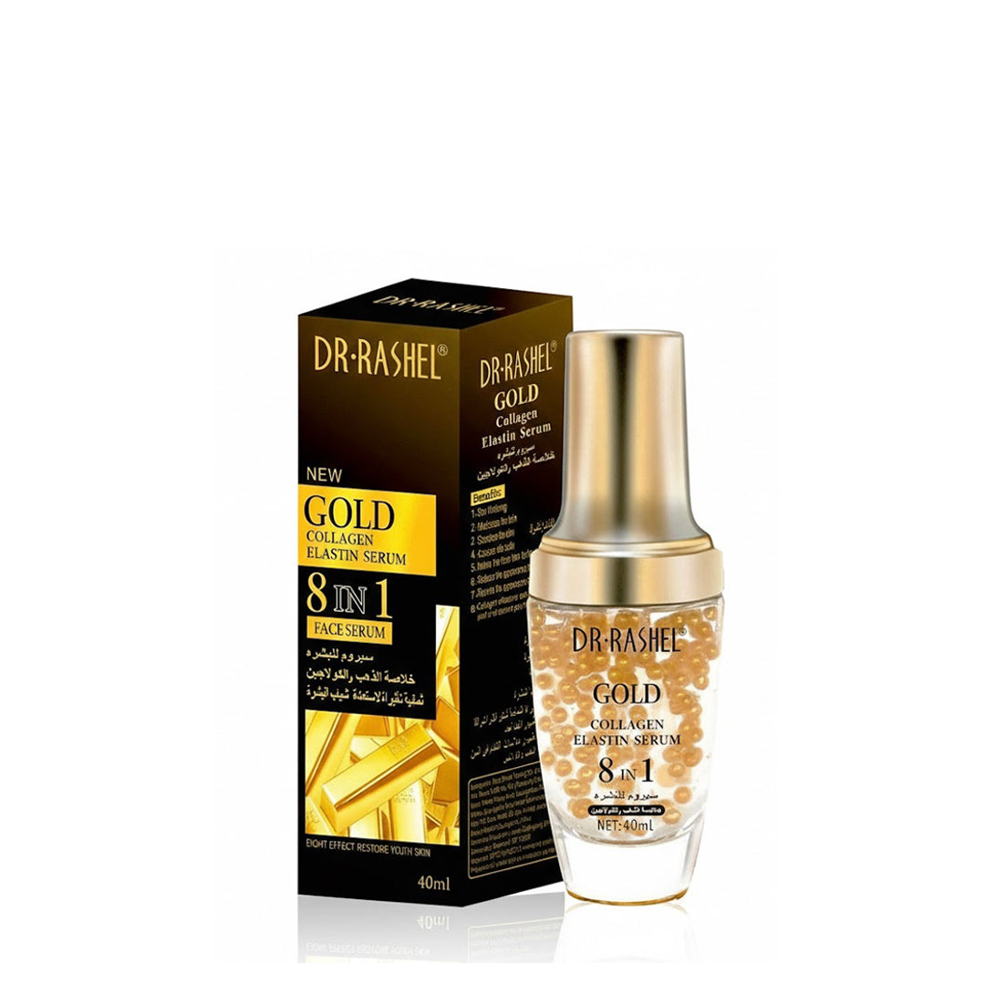 DR RASHEL Gold 8 in 1 Collagen Elastic Face Serum 40ml