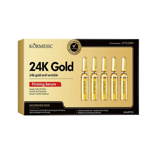 Kormesic 24K Gold Anti Wrinkle & Firming Serum 2ml × 5pcs