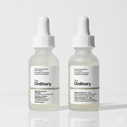 Ordinary Salicylic Acid & Alpha Arbutin Serums Bundle